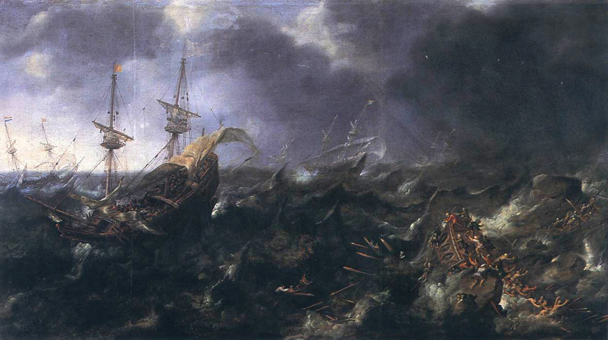 ships in peril